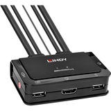 Lindy 42345, Switch KVM negro