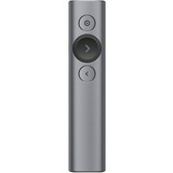 Logitech Spotlight apuntador inalámbricos Bluetooth/RF Gris, Presentador de pizarra, Bluetooth/RF, USB, 30 m, Gris