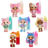 MGA Entertainment Yummiland Lip Gloss Doll Series 2- Rock Candy (Roxie Crystal Candy), Muñecos Minifigura, Femenino, 4 año(s), 100 mm, Multicolor