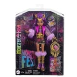 Mattel Monster Fest Clawdeen Wolf, Muñecos Muñeca fashion, Femenino, 4 año(s), Multicolor