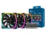 Montech AX120 PWM 120x120x25, Ventilador negro