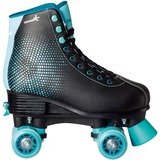 Muuwmi Patín de ruedas Disco Talla 35-38, Patines turquesa/Negro