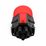 NRGkick Adaptador de enchufe 32A - 5 polos, máx. 22kW negro/Rojo