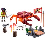 PLAYMOBIL La batalla de los piratas contra el cangrejo gigante, Juegos de construcción 