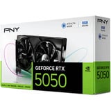 PNY GeForce RTX 5050 Doble Ventilador, Tarjeta gráfica 