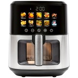 ProfiCook PC-FR 1286 H, Freidora de aire caliente negro/Acero fino