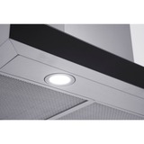 Respekta CH 44099 GISAM, Campana extractora acero fino/Negro