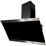 Respekta CH 89090 S, Campana extractora negro/Acero fino