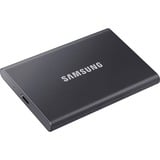 SAMSUNG Portable SSD T7 1 TB USB Tipo C 3.2 Gen 2 (3.1 Gen 2) Gris, Unidad de estado sólido gris, 1 TB, USB Tipo C, 3.2 Gen 2 (3.1 Gen 2), 1050 MB/s, Protección mediante contraseña, Gris