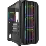 Sharkoon AK5M RGB, Cajas de torre negro
