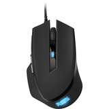 Sharkoon SHARK Force II ratón mano derecha USB tipo A Óptico 4200 DPI, Ratones para gaming negro, mano derecha, Óptico, USB tipo A, 4200 DPI, Negro