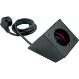 Shelly Soporte de pantalla de pared negro