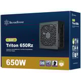 SilverStone SST-TR650R-GM, Fuente de alimentación de PC negro