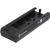 SilverStone TS16 Caja externa para unidad de estado sólido (SSD) Negro M.2, Caja de unidades negro, Caja externa para unidad de estado sólido (SSD), M.2, Serial ATA III, 10 Gbit/s, Conexión USB, Negro