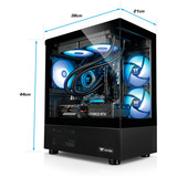 Thermaltake PC-000090-DE, Gaming-PC negro