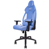 Thermaltake V Comfort Blue & White Gaming-Stuhl, Asientos de juego azul/blanco