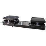 Unold 48755 parrilla de interior 8 personas(s) 1300 W Negro, Raclette negro, 8 personas(s), Plástico, Negro, Rectangular, Aluminio, 21 x 21 mm