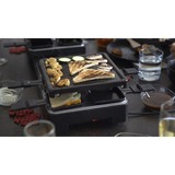 Unold 48755 parrilla de interior 8 personas(s) 1300 W Negro, Raclette negro, 8 personas(s), Plástico, Negro, Rectangular, Aluminio, 21 x 21 mm