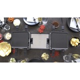 Unold 48755 parrilla de interior 8 personas(s) 1300 W Negro, Raclette negro, 8 personas(s), Plástico, Negro, Rectangular, Aluminio, 21 x 21 mm
