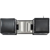 Unold 48755 parrilla de interior 8 personas(s) 1300 W Negro, Raclette negro, 8 personas(s), Plástico, Negro, Rectangular, Aluminio, 21 x 21 mm