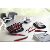 Wiha Juego de puntas slimBit electric, hexagonal Plus, Conjuntos de bits rojo