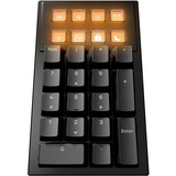 be quiet! Dark Mount Silent Tactile DE ISO teclado Juego USB QWERTZ Alemán Negro, Teclado para gaming negro, Alámbrico, USB, Interruptor mecánico, QWERTZ, LED RGB, Negro