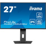 iiyama ProLite XUB2792UHSU-B6 pantalla para PC 68,6 cm (27") 3840 x 2160 Pixeles 4K Ultra HD LED Negro, Monitor LED negro (mate), 68,6 cm (27"), 3840 x 2160 Pixeles, 4K Ultra HD, LED, 4 ms, Negro