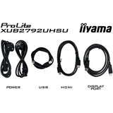iiyama ProLite XUB2792UHSU-B6 pantalla para PC 68,6 cm (27") 3840 x 2160 Pixeles 4K Ultra HD LED Negro, Monitor LED negro (mate), 68,6 cm (27"), 3840 x 2160 Pixeles, 4K Ultra HD, LED, 4 ms, Negro