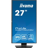 iiyama ProLite XUB2792UHSU-B6 pantalla para PC 68,6 cm (27") 3840 x 2160 Pixeles 4K Ultra HD LED Negro, Monitor LED negro (mate), 68,6 cm (27"), 3840 x 2160 Pixeles, 4K Ultra HD, LED, 4 ms, Negro