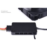 Alphacool Core 10x 4-Pin PWM Splitter, Control del ventilador negro