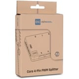 Alphacool Core 10x 4-Pin PWM Splitter, Control del ventilador negro