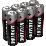 Ansmann 5015280 pila doméstica Batería de un solo uso Alcalino plateado, Batería de un solo uso, Alcalino, Negro, Gris, 14,5 mm, 14,5 mm, 50,5 mm