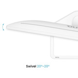 BenQ EW270Q, Monitor de gaming blanco