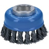 Bosch 2 608 620 727 accesorio para amoladora angular Cepillo de copa Cepillo de copa, Acero, 7,5 cm, Bosch, Negro, Azul, 0,5 mm