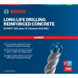 Bosch Expert SDS plus-7X Broca helicoidal 1 pieza(s), Taladro Martillo perforador, Broca helicoidal, 1,6 cm, 265 mm, Hormigón duro, 20 cm