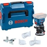 Bosch Fresadora de bordes a batería GKF 18V-8 Professional solo, 18 voltios azul/Negro