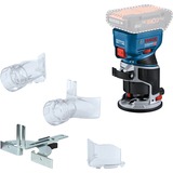 Bosch Fresadora de bordes a batería GKF 18V-8 Professional solo, 18 voltios azul/Negro