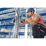 Bosch GDX 18V-200 3400 RPM Negro, Azul, Rojo, Tornillo de percusión azul/Negro, Destornillador de impacto, Mango de pistola, 1/4", Portabrocas de cambio rápido, Negro, Azul, Rojo, Sin escobillas