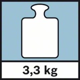 Bosch GWM 40 Professional, Telémetro azul