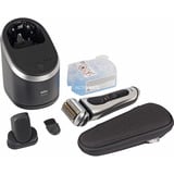 Braun 9597cc, Máquina de afeitar plateado/Negro