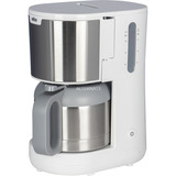 Braun IDCollection KF1505 WH Cafetera de filtro 1,2 L blanco/Acero fino, Cafetera de filtro, 1,2 L, De café molido, 1000 W, Blanco