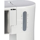 Braun IDCollection KF1505 WH Cafetera de filtro 1,2 L blanco/Acero fino, Cafetera de filtro, 1,2 L, De café molido, 1000 W, Blanco