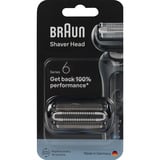 Braun Series 5 64 B Cabezal para afeitado, Cabezal de afeitado negro, Cabezal para afeitado, 1 cabezal(es), Negro, Acero inoxidable, 18 mes(es), Braun, Series 6 60, 61, 62