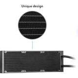 Chieftec ICEBERG PRO 360 RGB, Refrigeración por agua negro