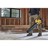 DEWALT Soplador a batería (sin escobillas), versión básica DCMBL562N-XJ, 18 Voltios, Ventilador negro/Amarillo