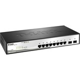 D-Link DGS-1210-10 Gestionado L2 Gigabit Ethernet (10/100/1000) 1U Negro, Gris, Interruptor/Conmutador Gestionado, L2, Gigabit Ethernet (10/100/1000), Bidireccional completo (Full duplex), Montaje en rack, 1U