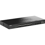 D-Link DGS-1530-28S/E switch Gestionado L2 Negro, Interruptor/Conmutador negro, Gestionado, L2, Bidireccional completo (Full duplex), Montaje en rack