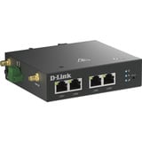 D-Link DWM-311 router de telefonía/puerta de enlace/módem Negro, 10,100,1000 Mbit/s, IEEE 802.3i, IEEE 802.3u, LTE, CE, RoHS, -30 - 60 °C