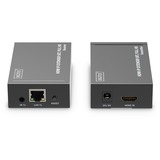 Digitus Set Extensor HDMI IP, Alargador de HDMI negro