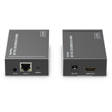 Digitus Set Extensor HDMI IP, Alargador de HDMI negro